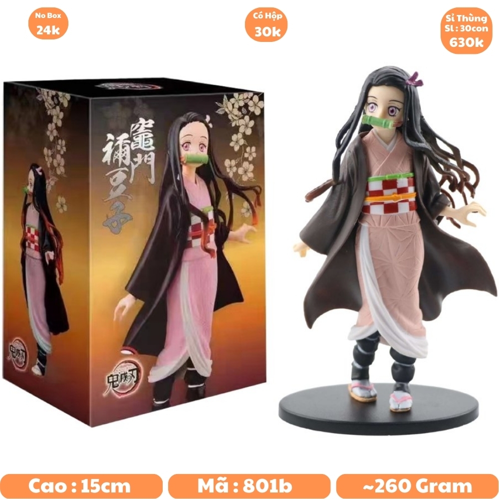 Mô hình đồ chơi - figure Demon Slayer Kamado Nezuko -  Kimetsu No Yaiba - No Box - K1-T1-S2