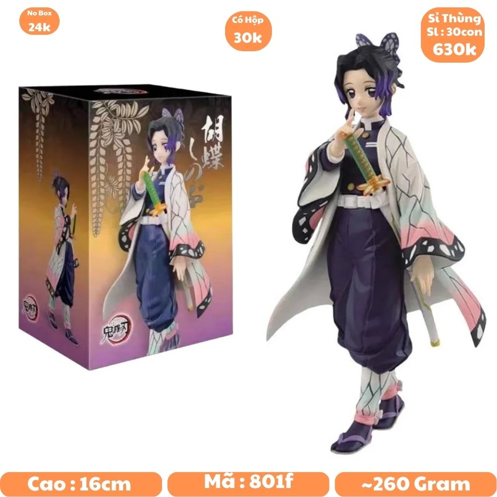 Mô hình đồ chơi - figure Demon Slayer Kochou Shinobu - Kimetsu No Yaiba- No Box - K1-T1-S6