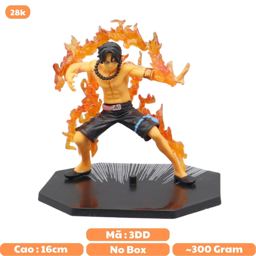 ( Hàng Thường ) Mô hình  ACE  Cao 15cm đế không chữ  - Bộ Fzero - One Piece - No box - ( A - 15 )
