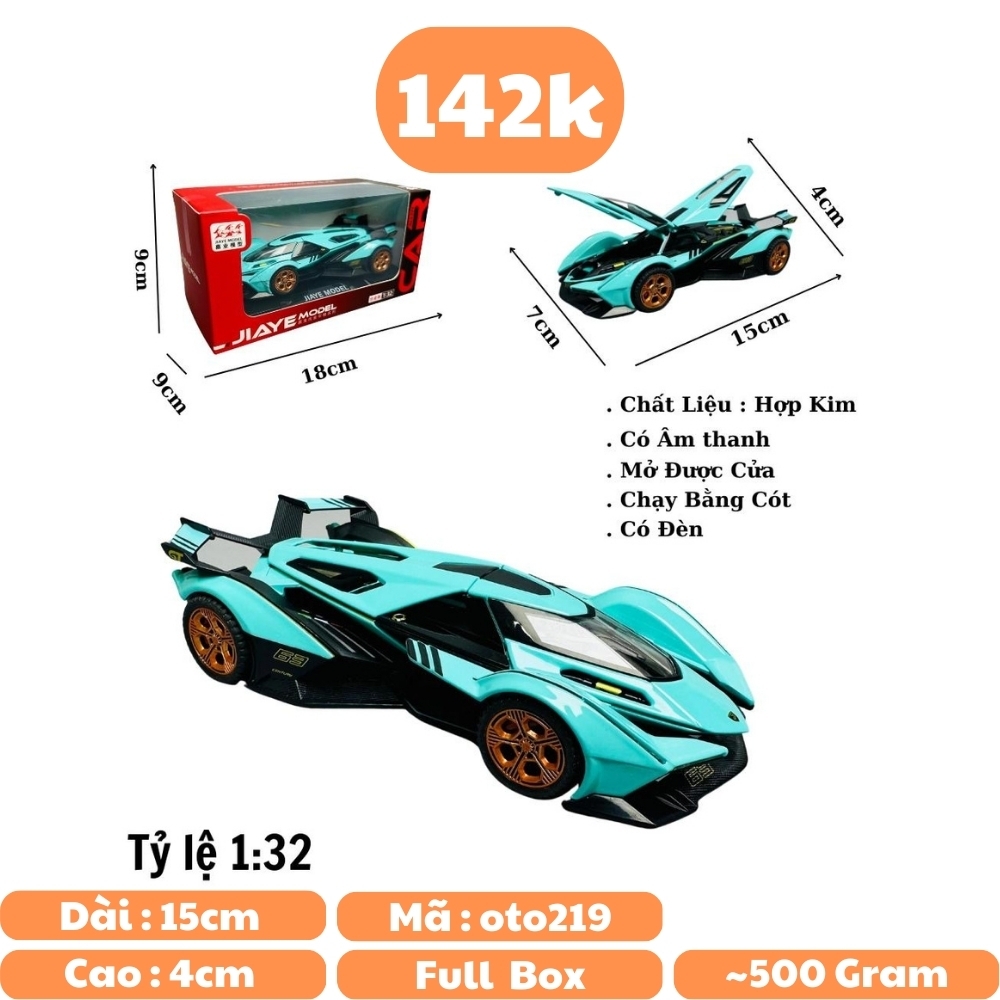 Mô Hình Xe đua F1 xanh ngọc 1:32 Hợp kim - Có tiếng - đèn pha sáng - Dài 15cm - rộng 7cm - cao 4cm - nặng ~ 500gram - FULL BOX : box màu SKU : oto219 - N3-K12-T2-S1