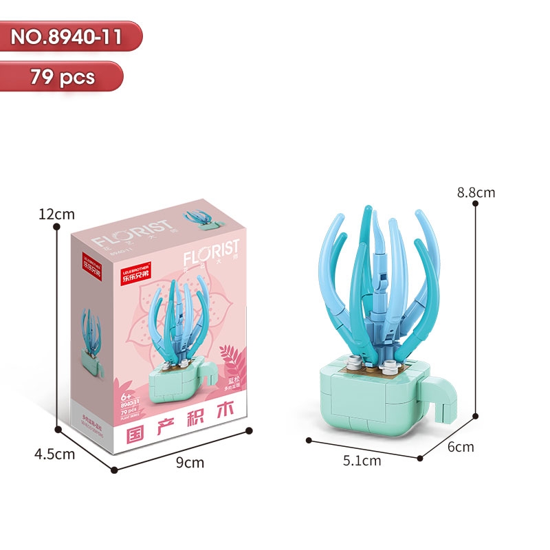 Bộ lắp ghép Hoa 79pcs. SKU: LG-8940-11 ( VAT 001-06-11 ) K130-T1-S11