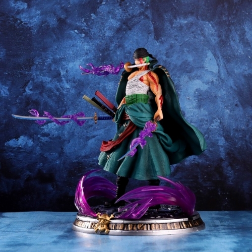 Mô Hình OnePiece Zoro Đẫm Máu bé siêu ngầu cao 22 cm - One Piece - Box Nhựa + Hộp Màu -(VAT MH001)- F - 10