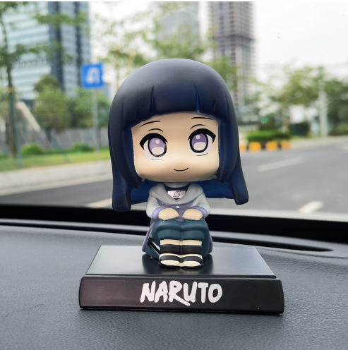 Mô Hình Hinata Lắc đầu - Cao 13cm - ngang 9cm - dọc 7cm - nặng 200gram + Có Box - N3-K28-T2-S3