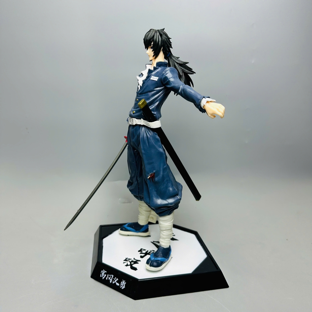 Mô Hình Kimetsu No Yaiba Thuỷ Trụ Tomioka Giyuu dáng đứng siêu ngầu cao 28cm nặng 700g - Figure Thanh gươm diệt quỷ - N4-K4-BL1 - N1-K14-T1-S1