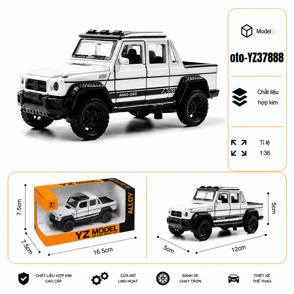 Xe thể thao nhiều màu sắc chất liệu hợp kim , tỉ lệ 1:36 : SKU : oto-YZ37888 ( Vat : 103-01-35 )