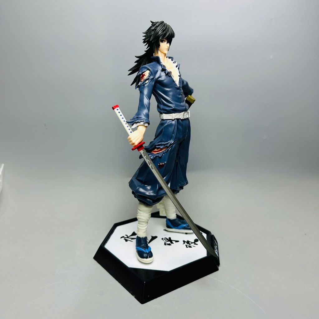 Mô Hình Kimetsu No Yaiba Thuỷ Trụ Tomioka Giyuu dáng đứng siêu ngầu cao 28cm nặng 700g - Figure Thanh gươm diệt quỷ - N4-K4-BL1 - N1-K14-T1-S1