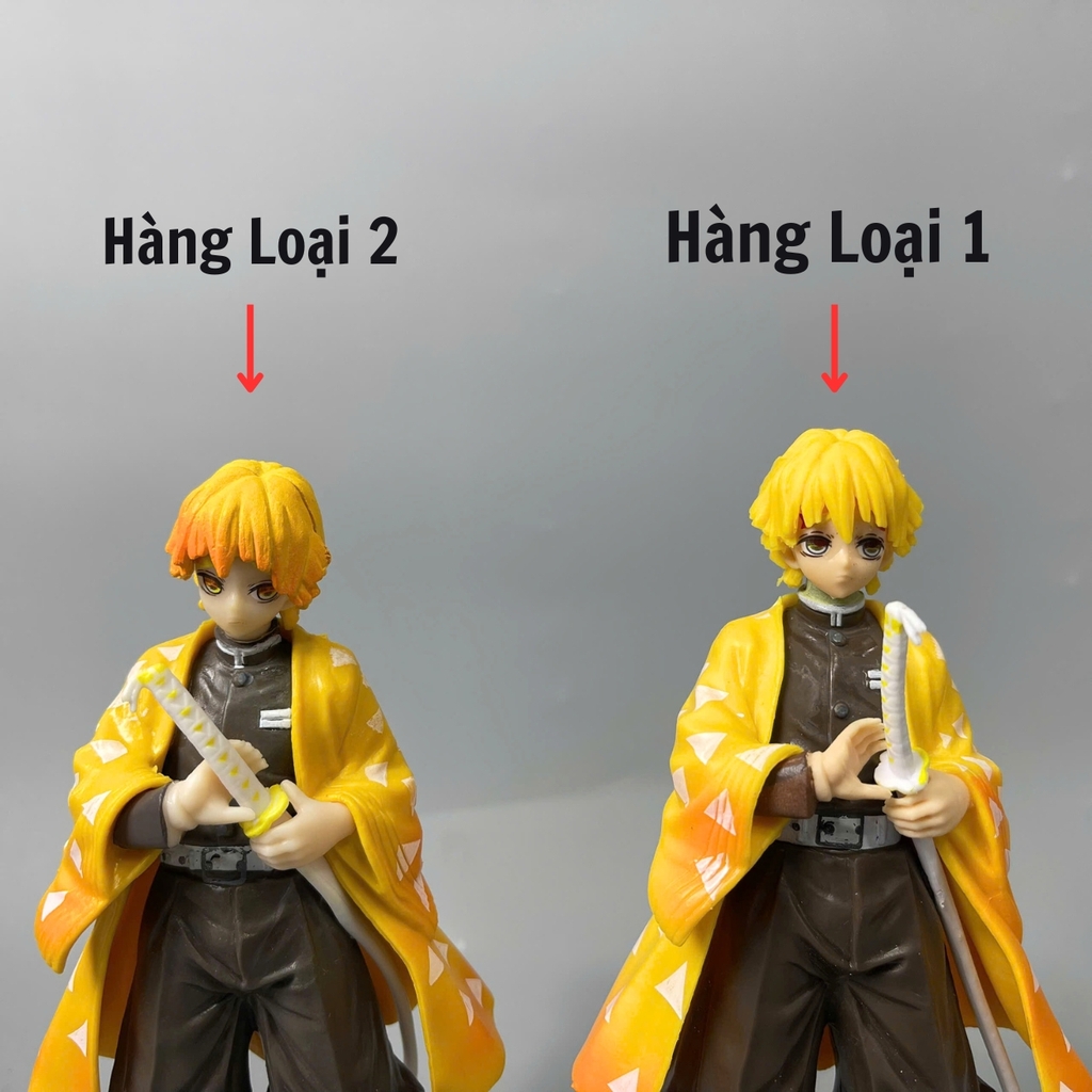 Mô hình Demon Slayer Agatsuma Zenitsu - Hàng Loại 2 - Figure Kimetsu No Yaiba