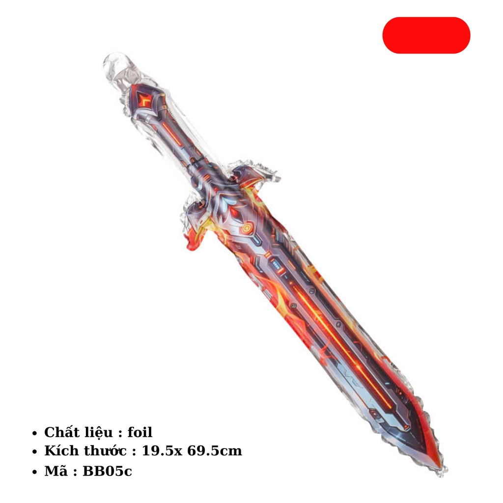 Set 10 Bóng bay cầm tay - SKU : BB05 - (VAT: 011-02-10)
