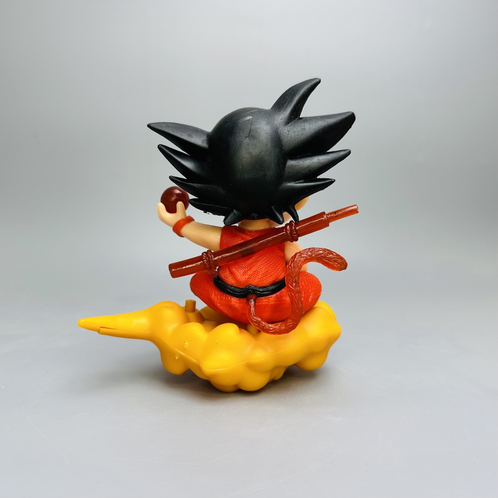 Mô Hình DragonBall goku kid cưỡi mây cầm ngọc cao 13cm , figure DragonBall , No box