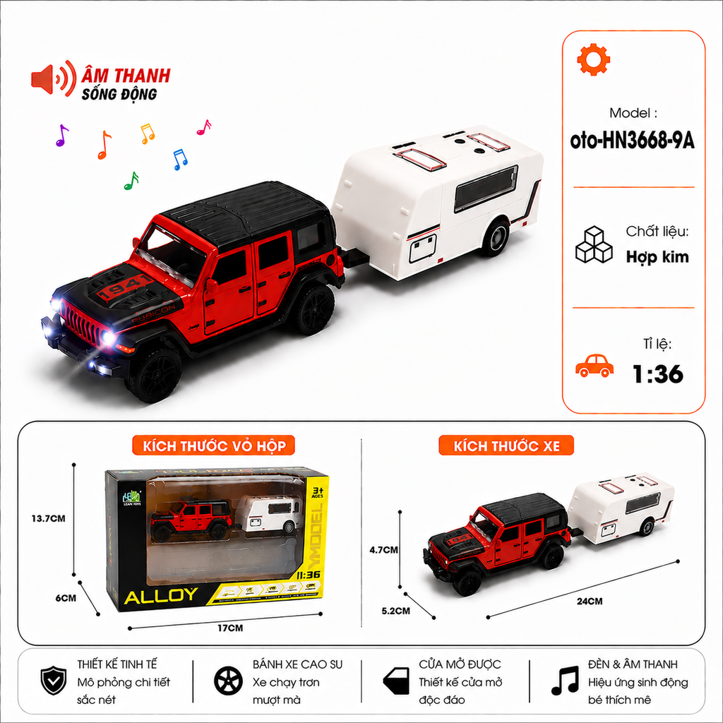 Xe thể thao nhiều kiểu dáng ( Có Đèn , Có Nhạc ) . Mua 1 được 2 . Chất liệu hợp kim , tỉ lệ 1:36 - SKU : oto-HN3668-9A - ( VAT : 103-01-35 )