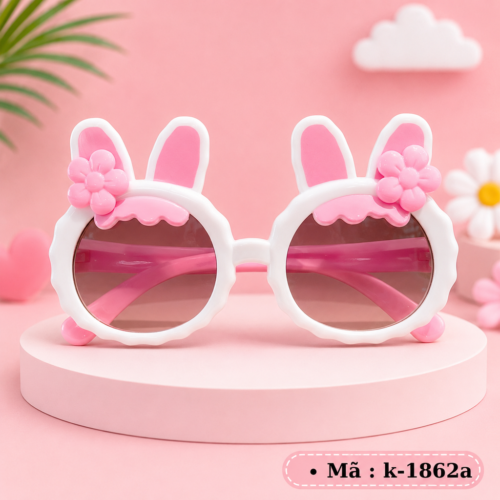 Kính mắt trẻ em dễ thương - SKU :  K-1862 - (VAT: 012-01-13*)