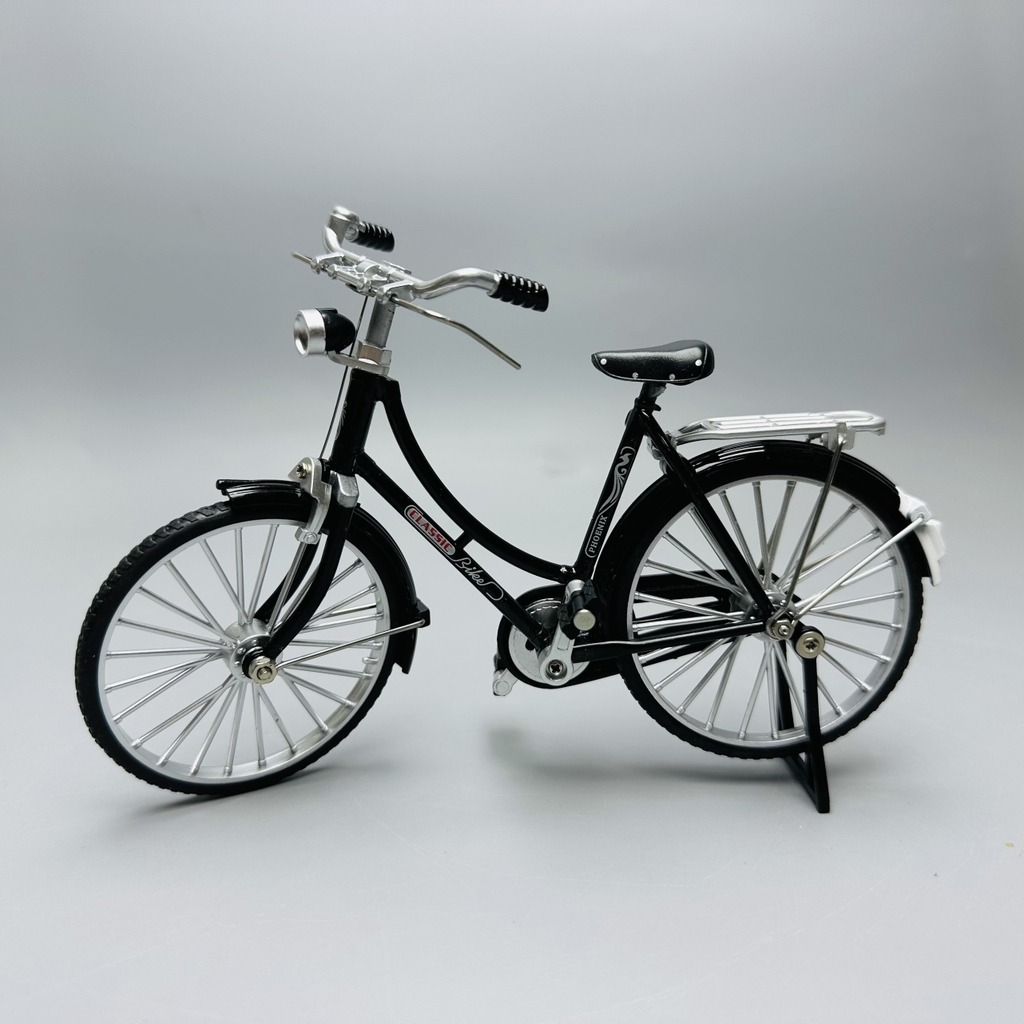 Mô Hình Xe đạp không giỏ 1:10 Hợp kim - Phụ kiện : bơm - Dài 17.5cm - rộng 6cm - cao 11cm - nặng ~ 500gram - FULL BOX : box màu SKU : oto161