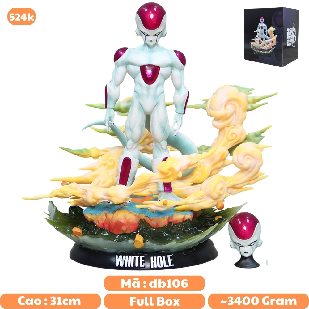 Mô Hình DragonBall Frieza fom 4 chiến đấu Tại Namek - Cao 31cm - nặng 3kg4 _ phụ kiện , Figure DragonBall - Có Hộp màu - N3-T5