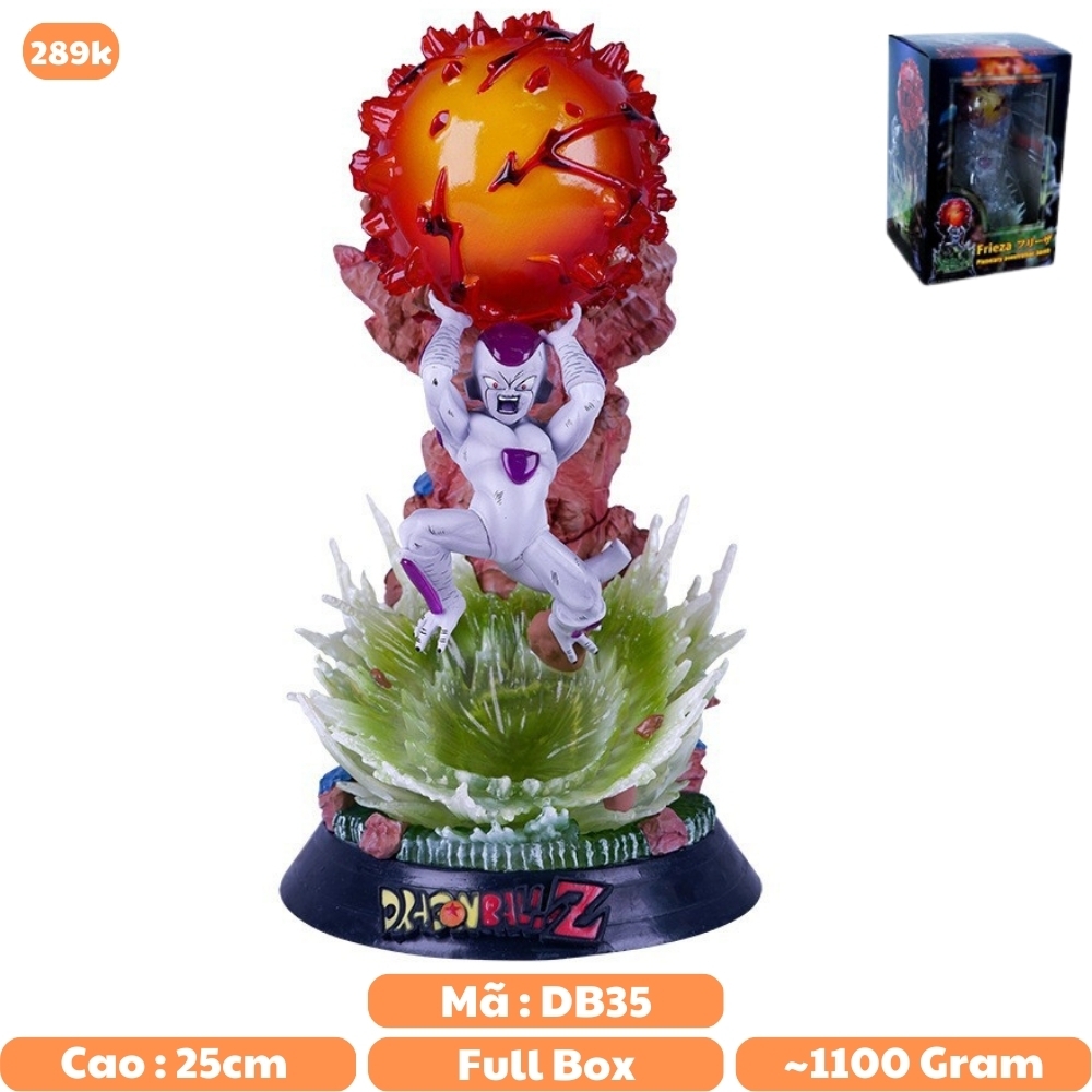 Mô Hình DragonBall Frieza siêu ngầu trạng thái chiến đấu có led cao 25cm - Figure DragonBall - Có hộp màu - N1-K23-T3-S2