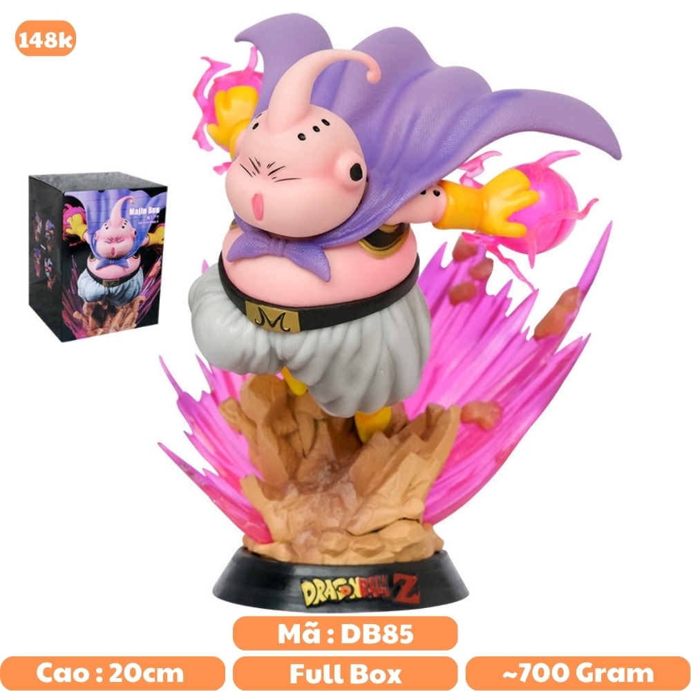 Mô Hình DragonBall MaBu Béo chiến đấu siêu ngầu có led cao 20cm - Figure DragonBall - No box -  K6-T4-S12