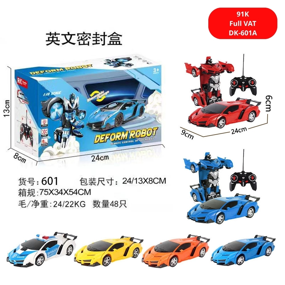 Đồ Chơi Xe Ôto Điều Khiển Transformer Car - SKU: DK-601A ( VAT 009-04-50 )