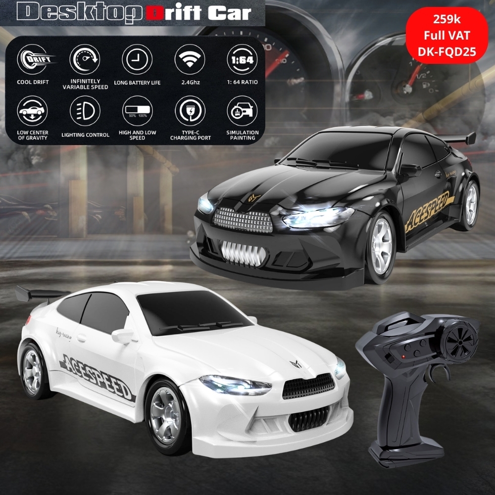 Đồ Chơi Xe Ô tô Điều Khiển Mini Drift Car . Tỉ Lệ 1:64 - SKU: DK-FQD25 ( VAT 009-02-150 )