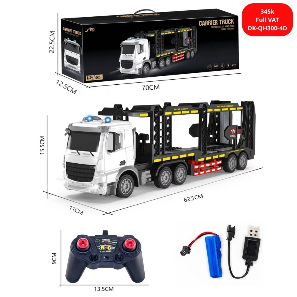 Đồ Chơi Ô tô Điều Khiển Từ Xa 6 Kênh Carrier Truck- SKU: DK-QH300-4D ( VAT 009-02-200 ) - T1-K2-T4-S10