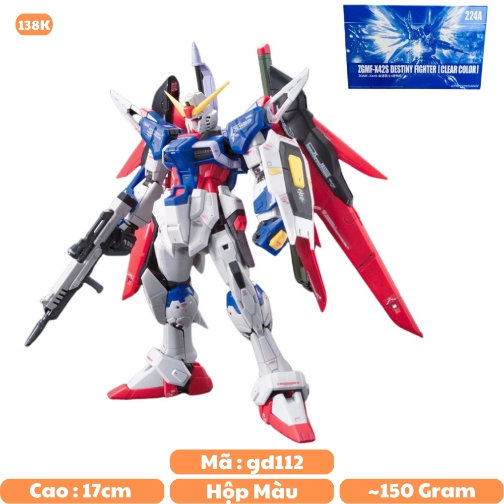 Mô hình Gundam HG 1/144 224A Cao 17cm - nặng 150gram - Figure Gundam - Có hộp màu SKU : 224A - ( VAT :  006-01-60 )- K33-T4-S4