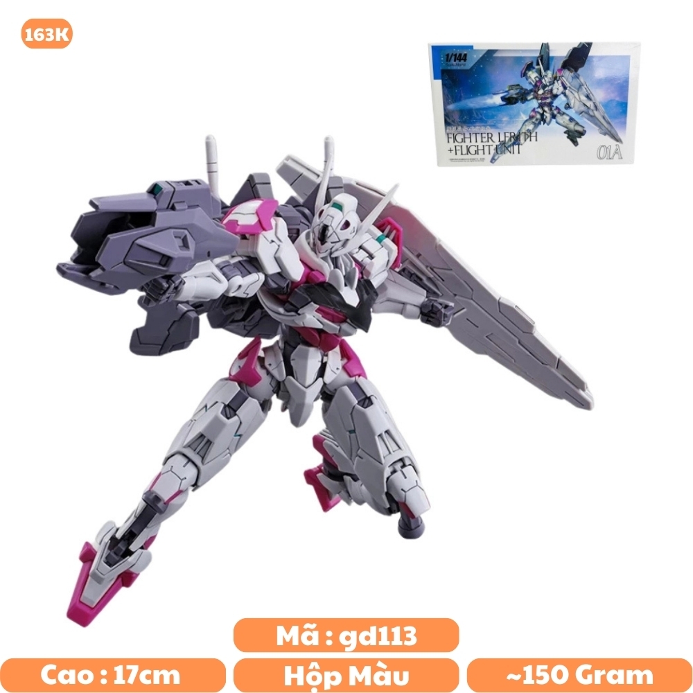 Mô hình Gundam HG 1/144 01A Cao 17cm - nặng 150gram - Figure Gundam - Có hộp màu SKU : 01A - ( VAT :  006-01-120 )- K31-T4-S9