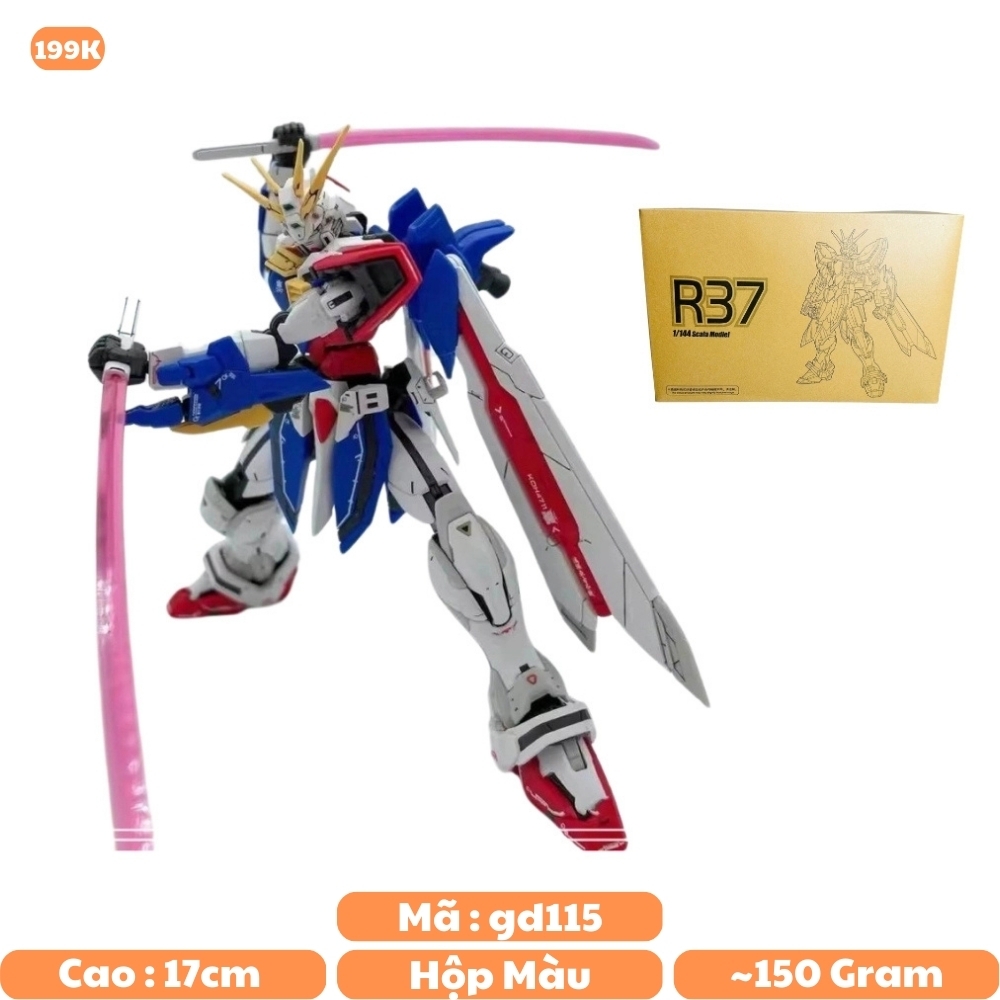 Mô hình Gundam HG 1/144 R37 Cao 17cm - nặng 150gram - Figure Gundam - Có hộp màu SKU : R37 -( VAT :  006-01-170 )- K31-T4-S8