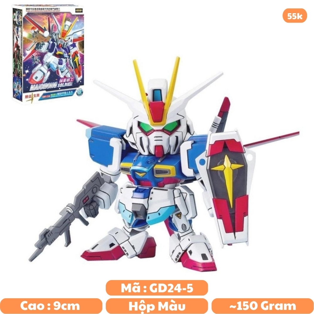 Đồ chơi trẻ em - Hộp đồ chơi lắp ghép Robot  - Cao 9cm - nặng 100gram - Có hộp màu - Sku : 6613-3 - ( Vat : DC1 ) -  K31-T4-S3