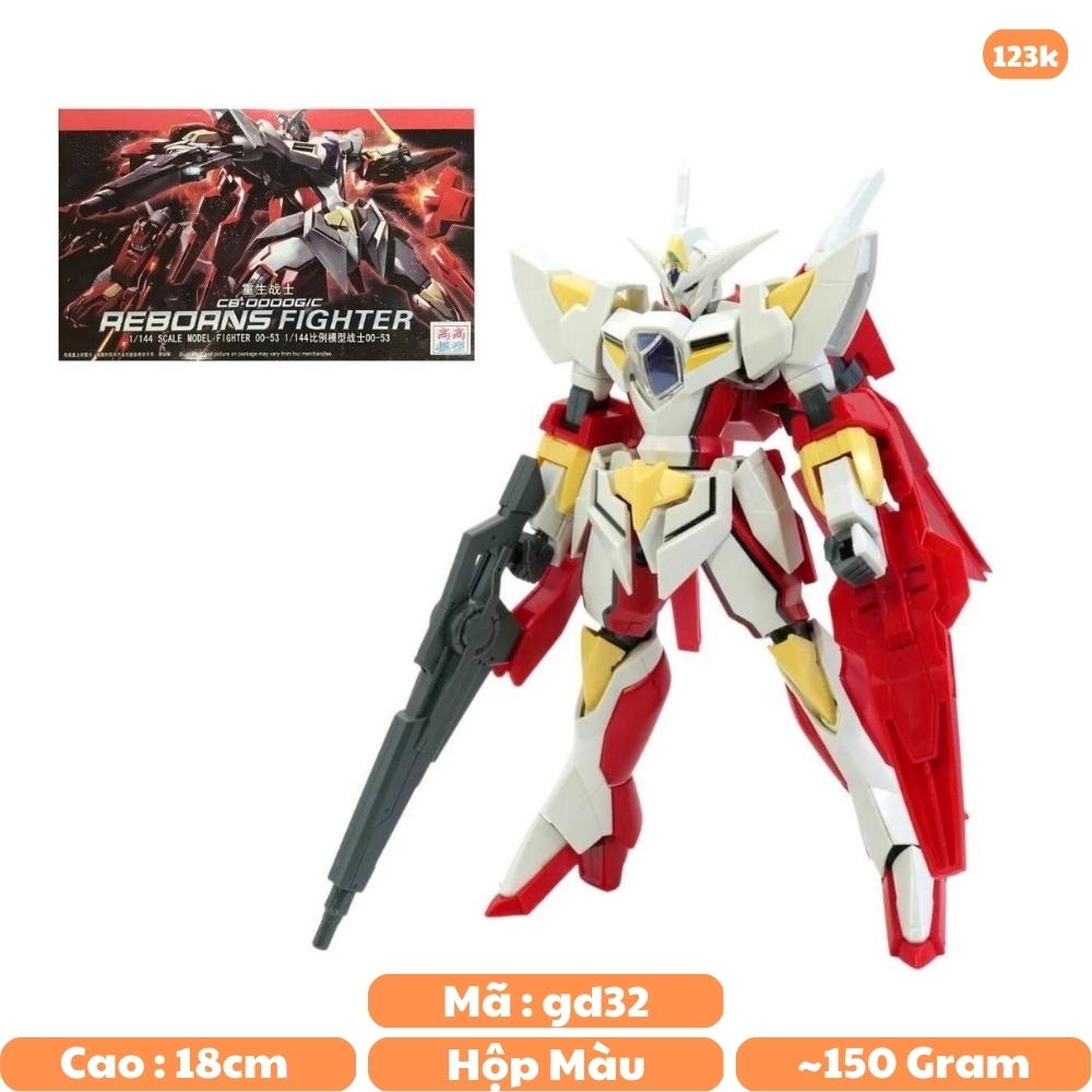 Đồ chơi trẻ em - Hộp đồ chơi lắp ghép Robot -  GundamXG Gundam AEBOANS - Cao 18cm - nặng 150gram -  Có hộp màu - SKU: 00-53 - (VAT: 006-01-60) - K28-T3-S3