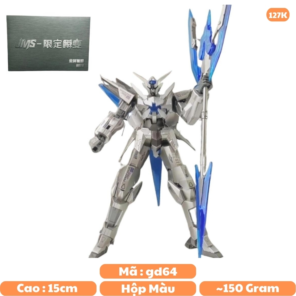 Mô Hình Lắp Ráp HG BF 1/144 Transient Mạ Bạc - Cao : 15cm - Nặng : 200gram - SKU : 6688 -( VAT :  006-01-90 )- K19-T4-S5