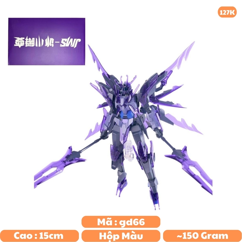 Mô Hình Lắp Ráp TRANSIENT GUNDAM GLACIER - MÔ HÌNH GDC - Cao : 15cm - Nặng : 200gram - SKU : 6690 - ( VAT :  006-01-90 )- K27-T4-S1