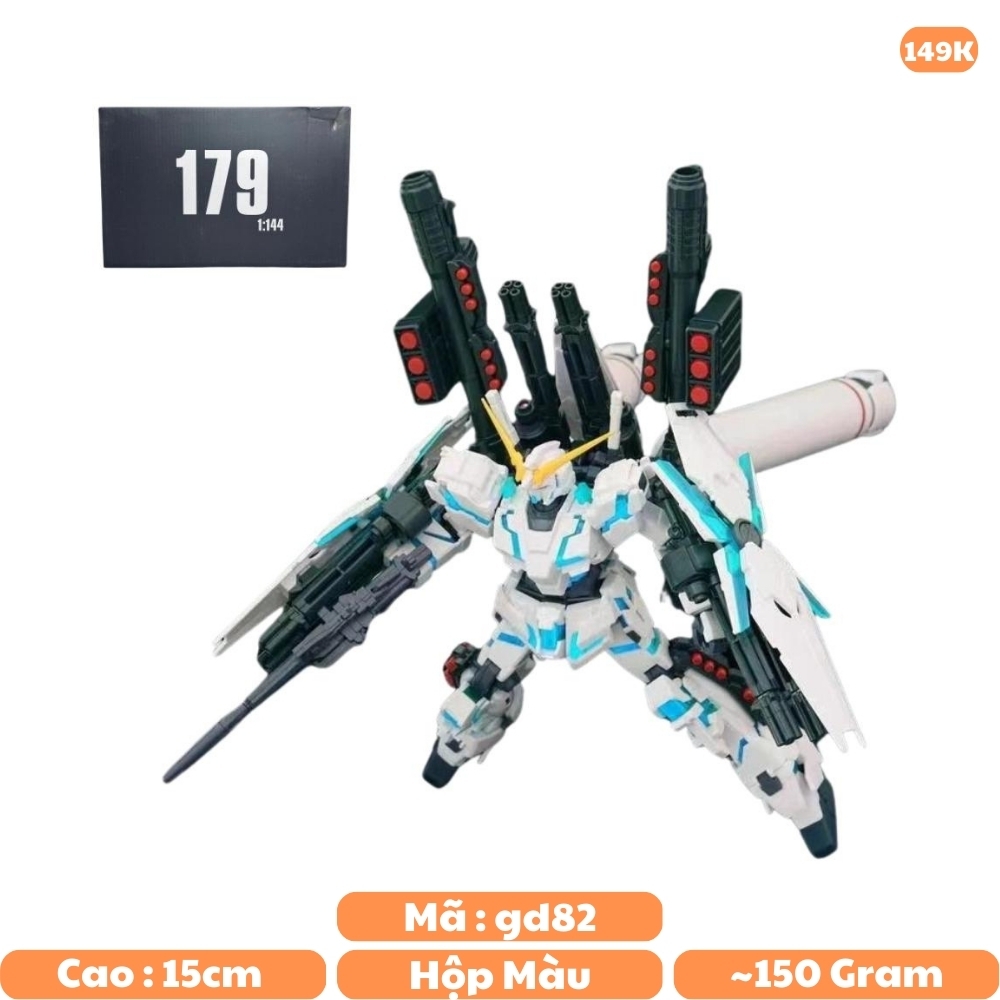 Robot lắp ghép No Brand  Cao 17cm - nặng 150gram - Hộp Đen SKU : gd82