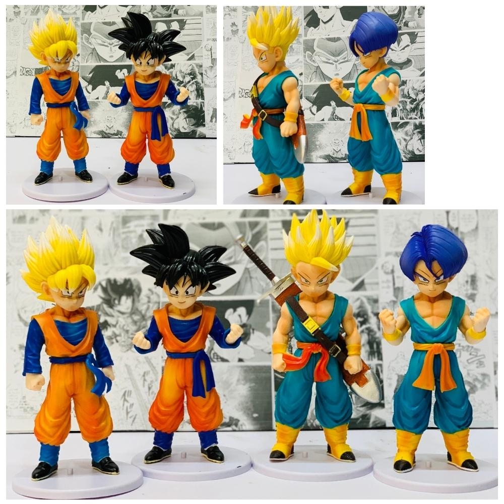 Mô Hình Dragon Ball Trunks đeo kiếm Hàng Cao Cấp siêu nét - cao 20cm - nặng 300g - DragonBall - No Box K4-T1-S10