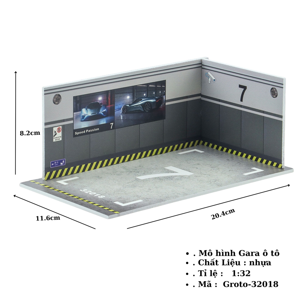 Gara oto 1:32 - ( VAT : 003-10-30 ) - K141-T2-S1