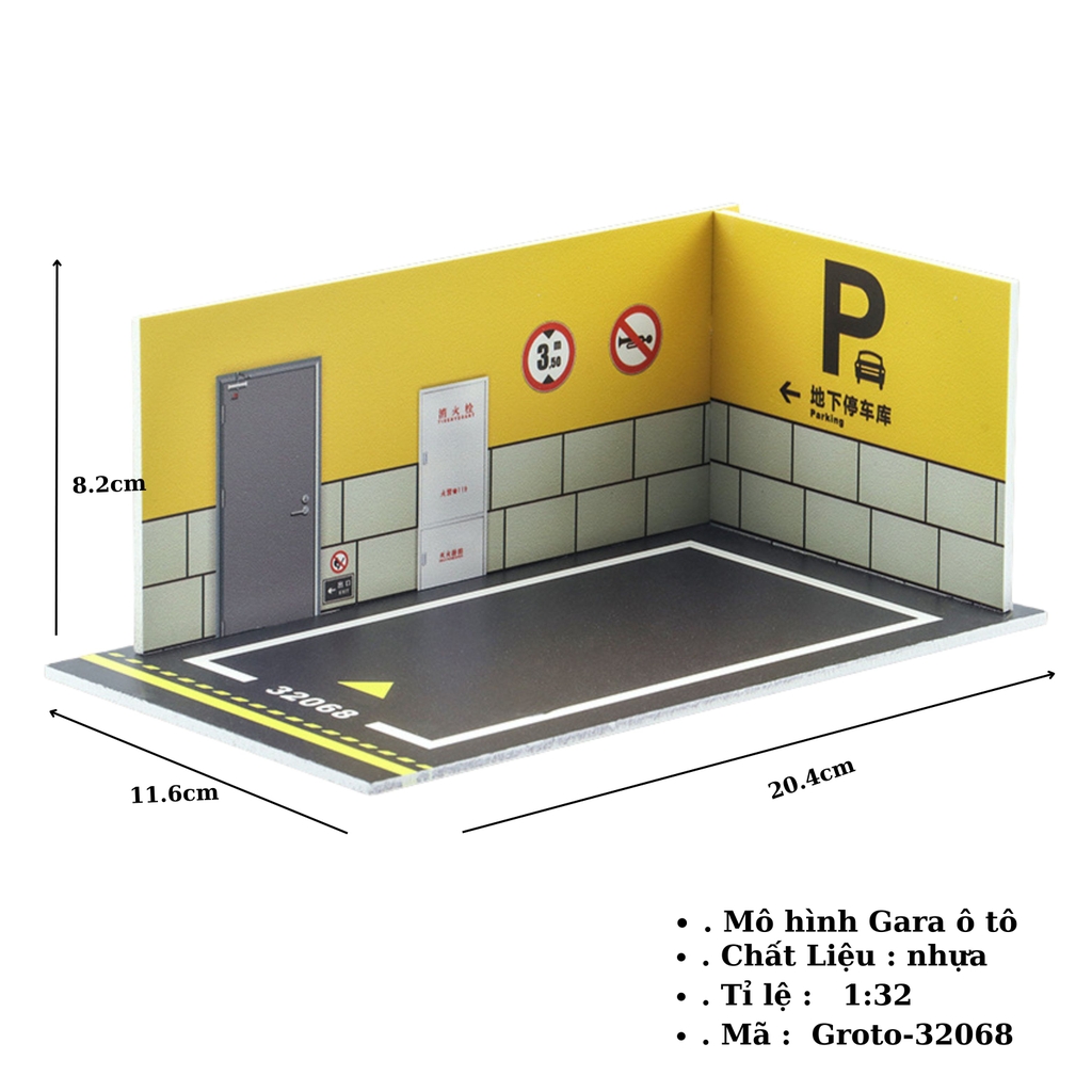 Gara oto 1:32 - ( VAT : 003-10-30 ) - K141-T2-S1