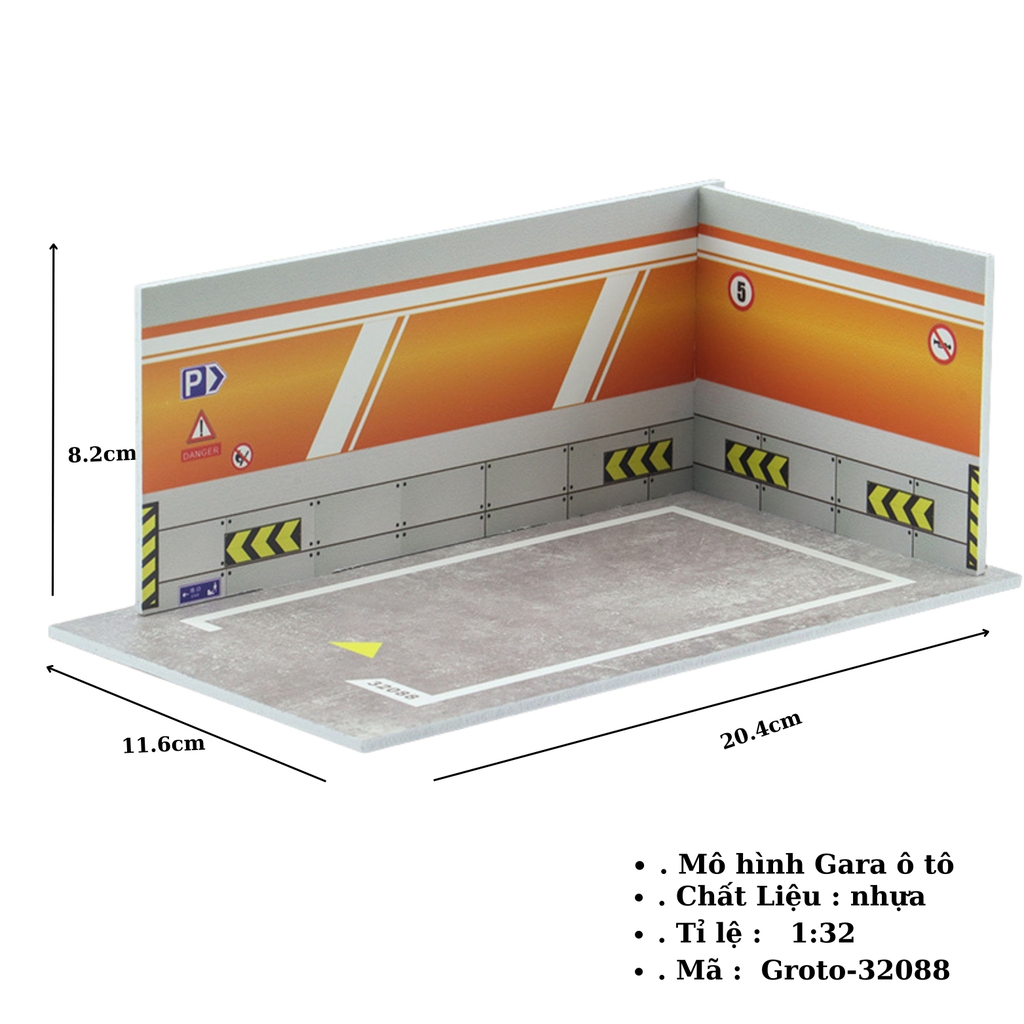 Gara oto 1:32 - ( VAT : 003-10-30 ) - K141-T2-S1