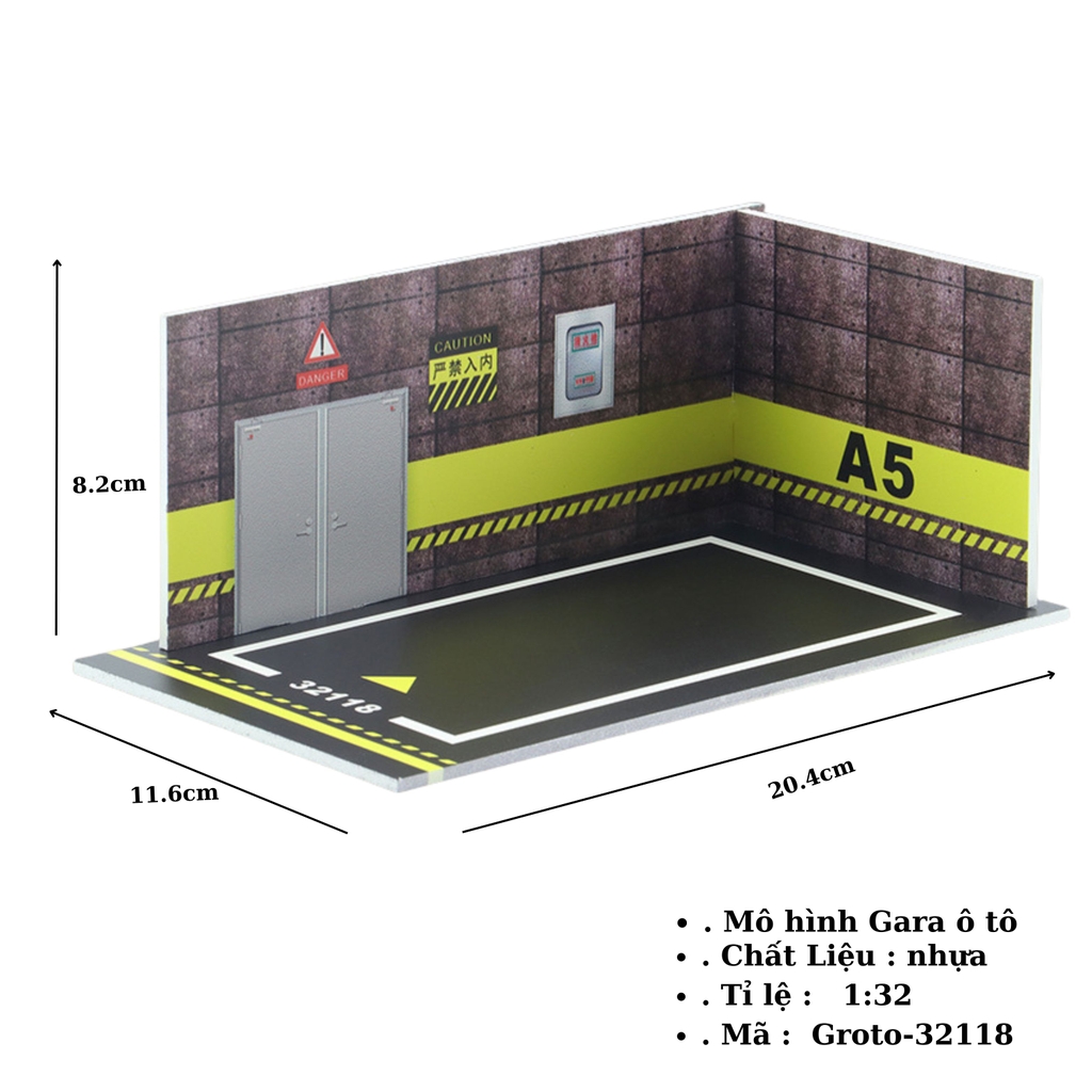 Gara oto 1:32 - ( VAT : 003-10-30 ) - K141-T2-S1