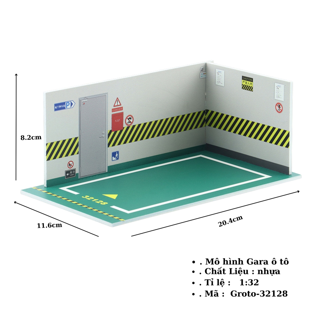 Gara oto 1:32 - ( VAT : 003-10-30 ) - K141-T2-S1