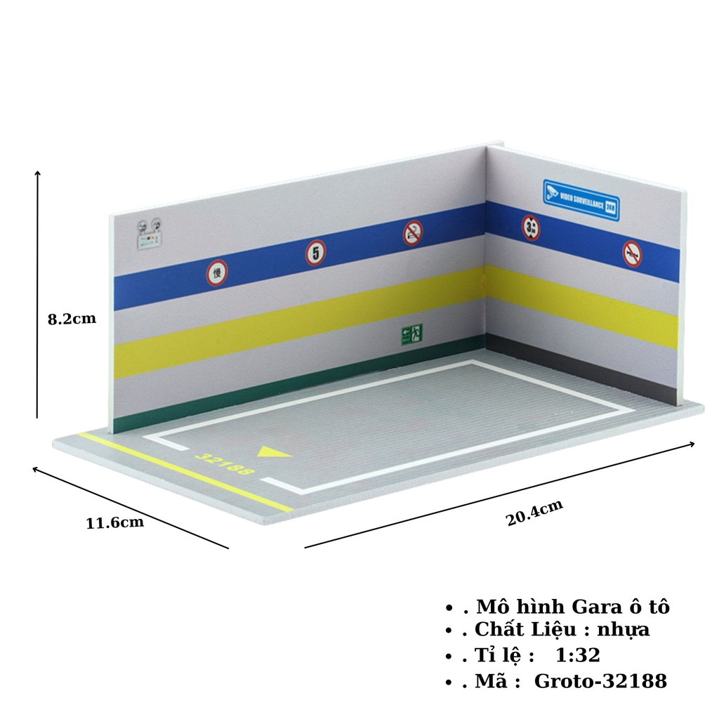Gara oto 1:32 - ( VAT : 003-10-30 ) - K141-T2-S1