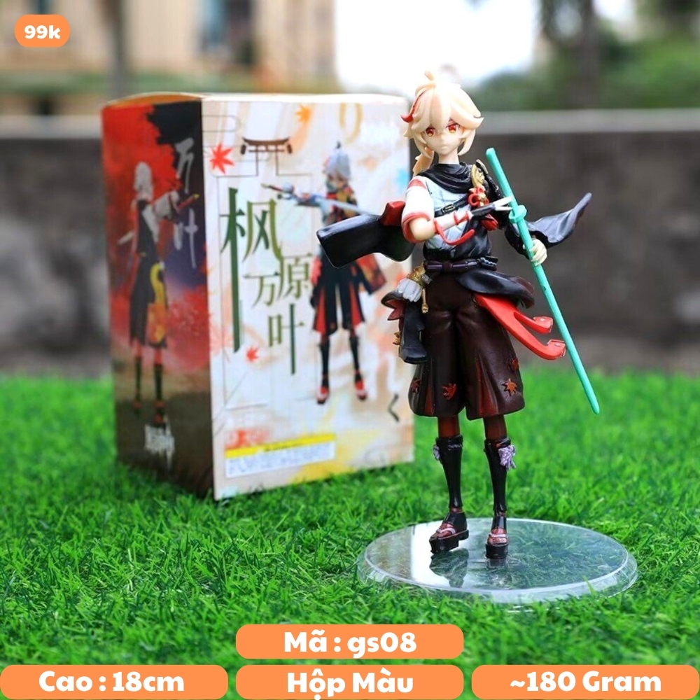 Mô Hình Genshin Impact Kaedehara Kazuha siêu đẹp - cao 18cm - nặng 180 gram - Figure  Genshin Impact - Có Hộp màu - N1-K37-T1-S5