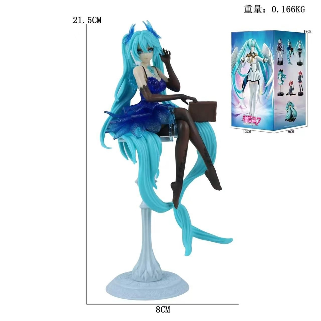 Mô hình nhân vật nữ (No brand) cao 21.5cm , nặng 166g - SKU : g139 (VAT: Mh003) - K148-T3-S3