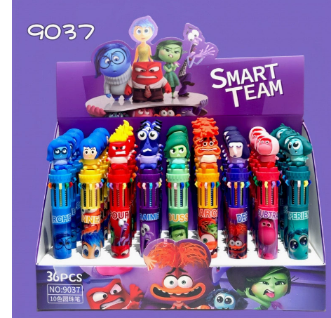Bút bi 10 ngòi hình gấu dễ thương - SKU : B03 - (VAT :  111-01-5) - K27-T3-S12
