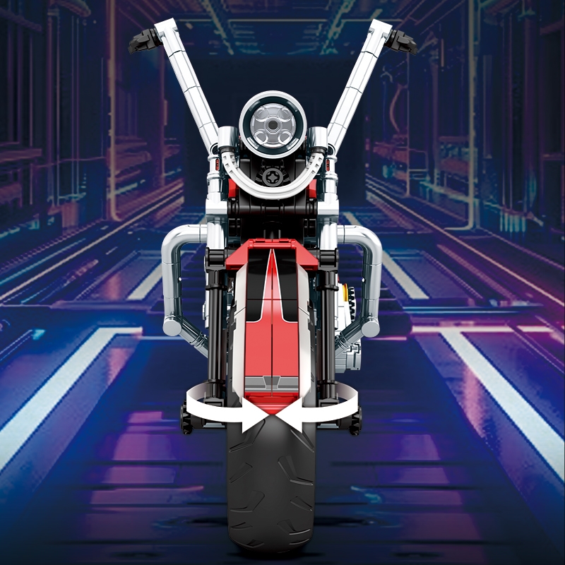 Bộ Lắp Ghép Xe Moto Retro Model. SKU: LG-K2192 (VAT 001-23-150) K99-T1-S4