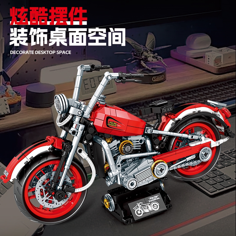 Bộ Lắp Ghép Xe Moto Retro Model. SKU: LG-K2192 (VAT 001-23-150) K99-T1-S4
