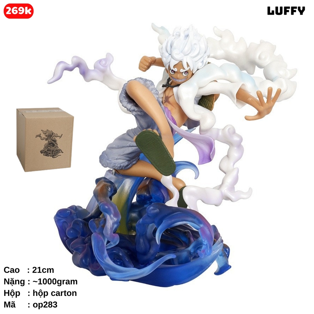 Hàng Cao Cấp - Mô hình Cướp Biển ( No Brand ) - Cao 21cm - nặng 1000gram  - Hộp Carton - (VAT 002-02-160)  - K16-T4-S10