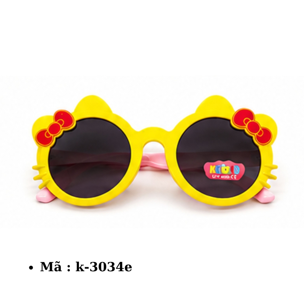 Kính mắt trẻ em dễ thương - SKU :  K-3034 - (VAT: 2012-01-6) - K1-T4-S9