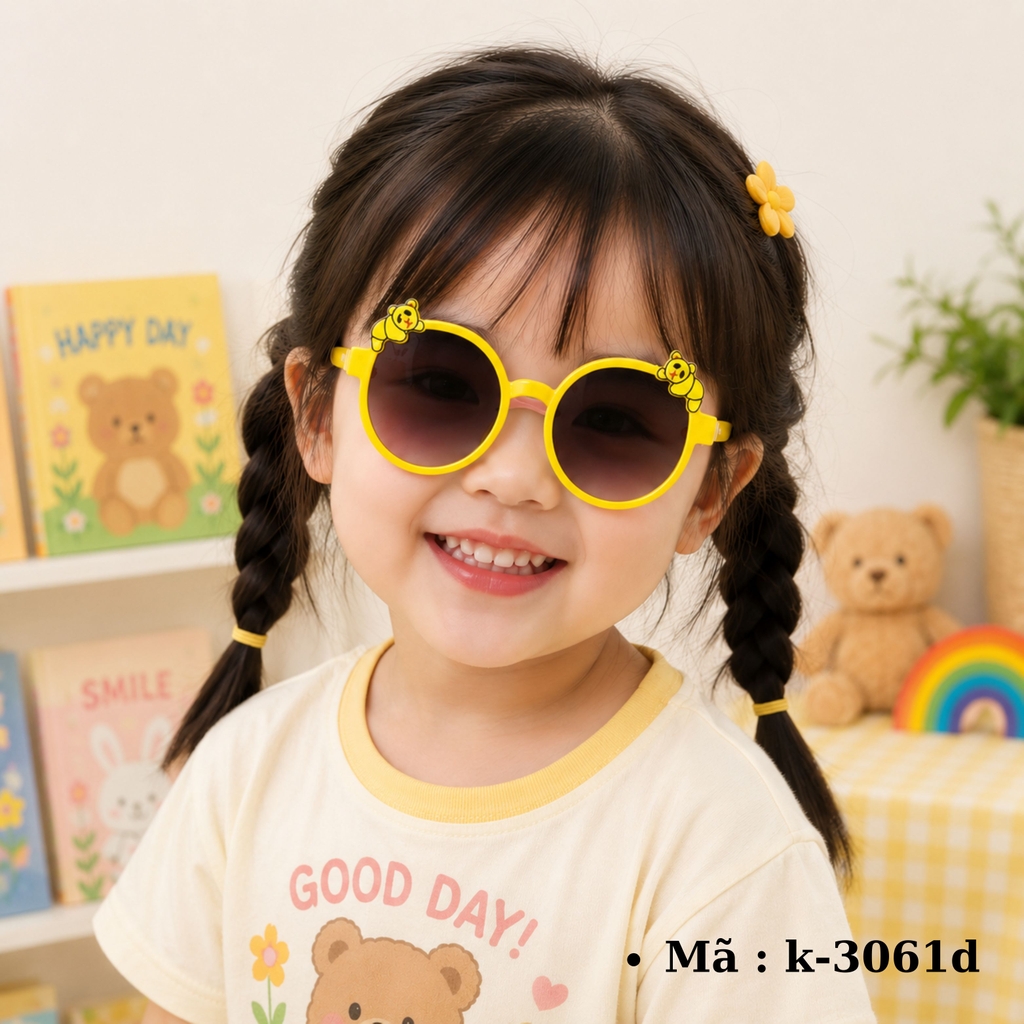 Kính mắt trẻ em dễ thương - SKU :  K-3061 - (VAT: 2012-01-6 ) - K1-T4-S10