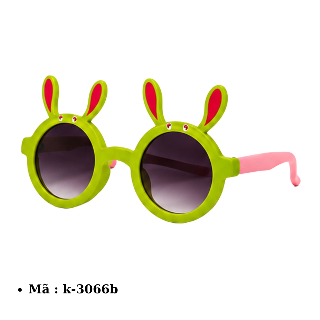 Kính mắt trẻ em dễ thương - SKU :  K-3066 - (VAT: 2012-01-6) - K1-T3-S11