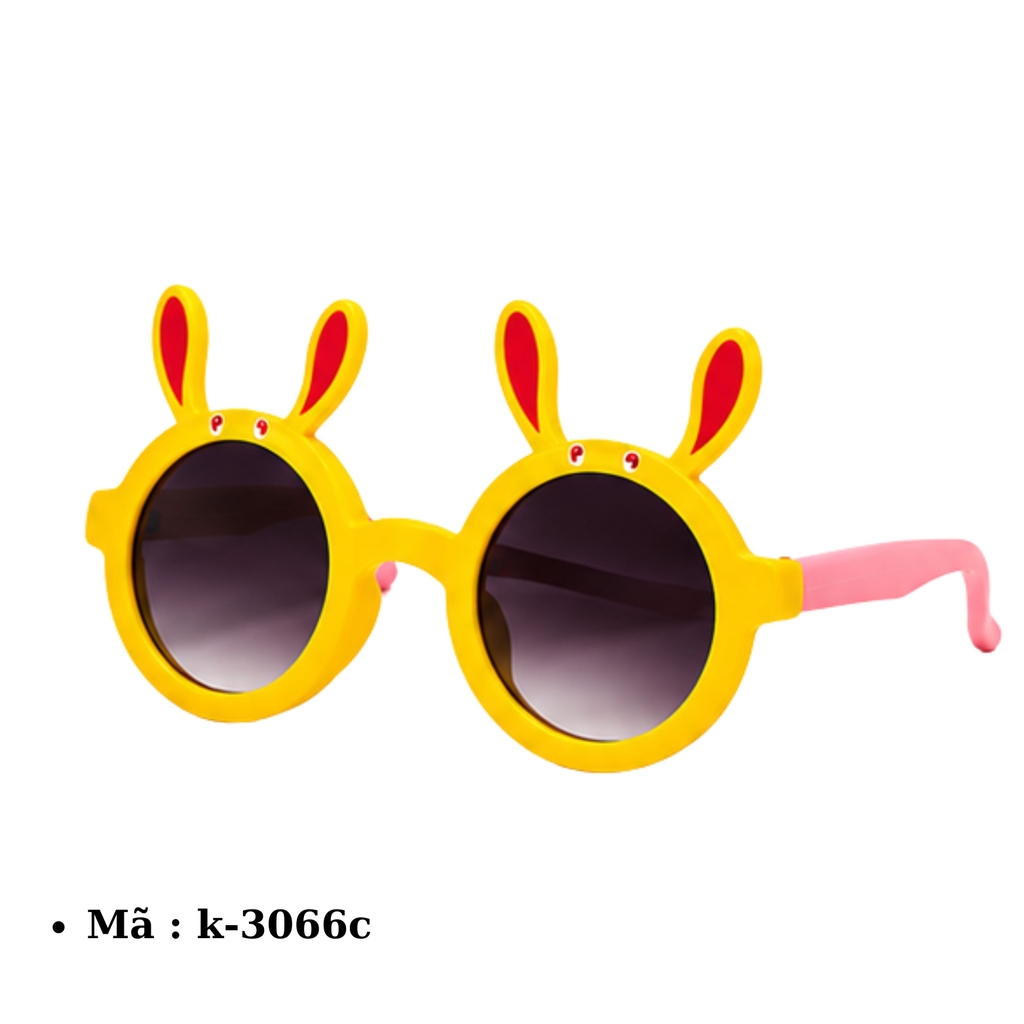 Kính mắt trẻ em dễ thương - SKU :  K-3066 - (VAT: 2012-01-6) - K1-T3-S11