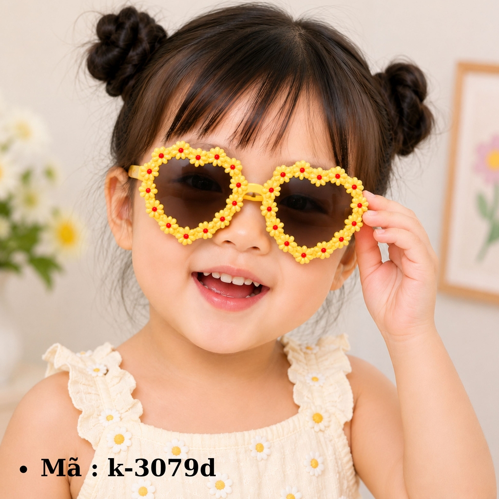 Kính mắt trẻ em dễ thương - SKU :  K-3079 - (VAT: 2012-01-6) - K1-T3-S5