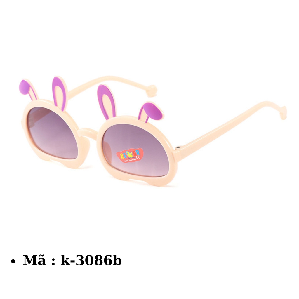 Kính mắt trẻ em dễ thương - SKU :  K-3086 - (VAT: 2012-01-6) - K1-T3-S6