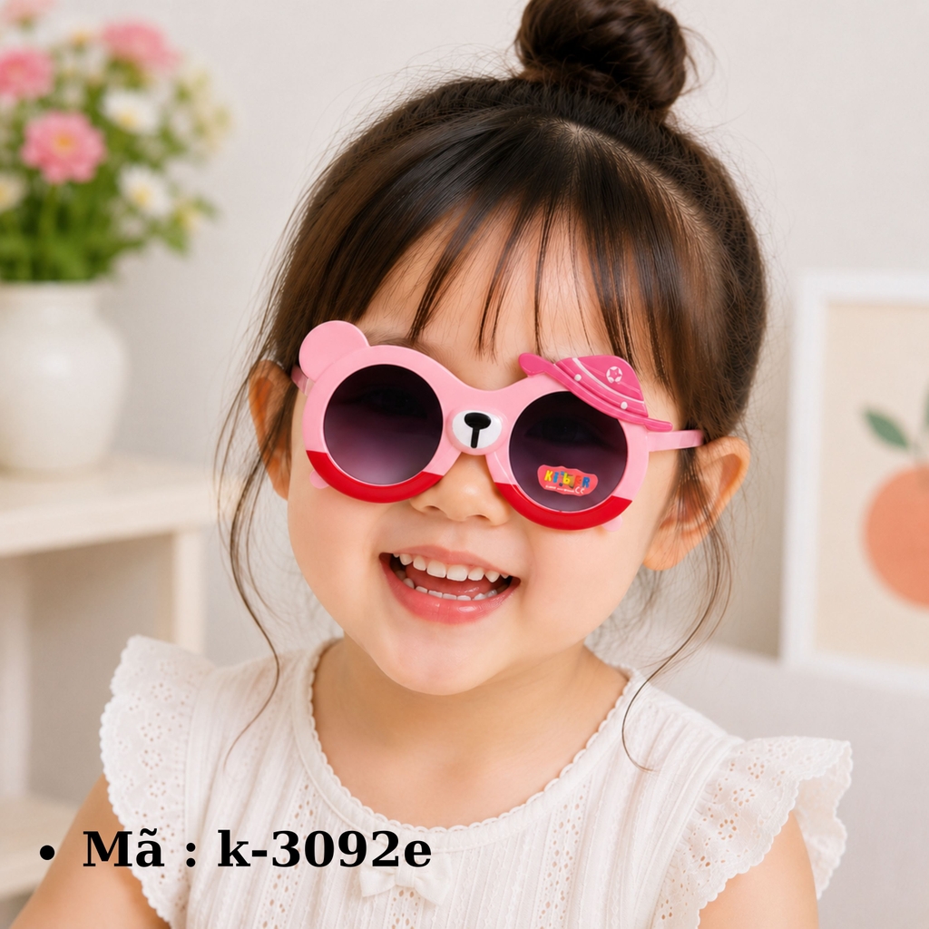 Kính mắt trẻ em dễ thương - SKU :  K-3092 - (VAT: 2012-01-6) - K1-T4-S12